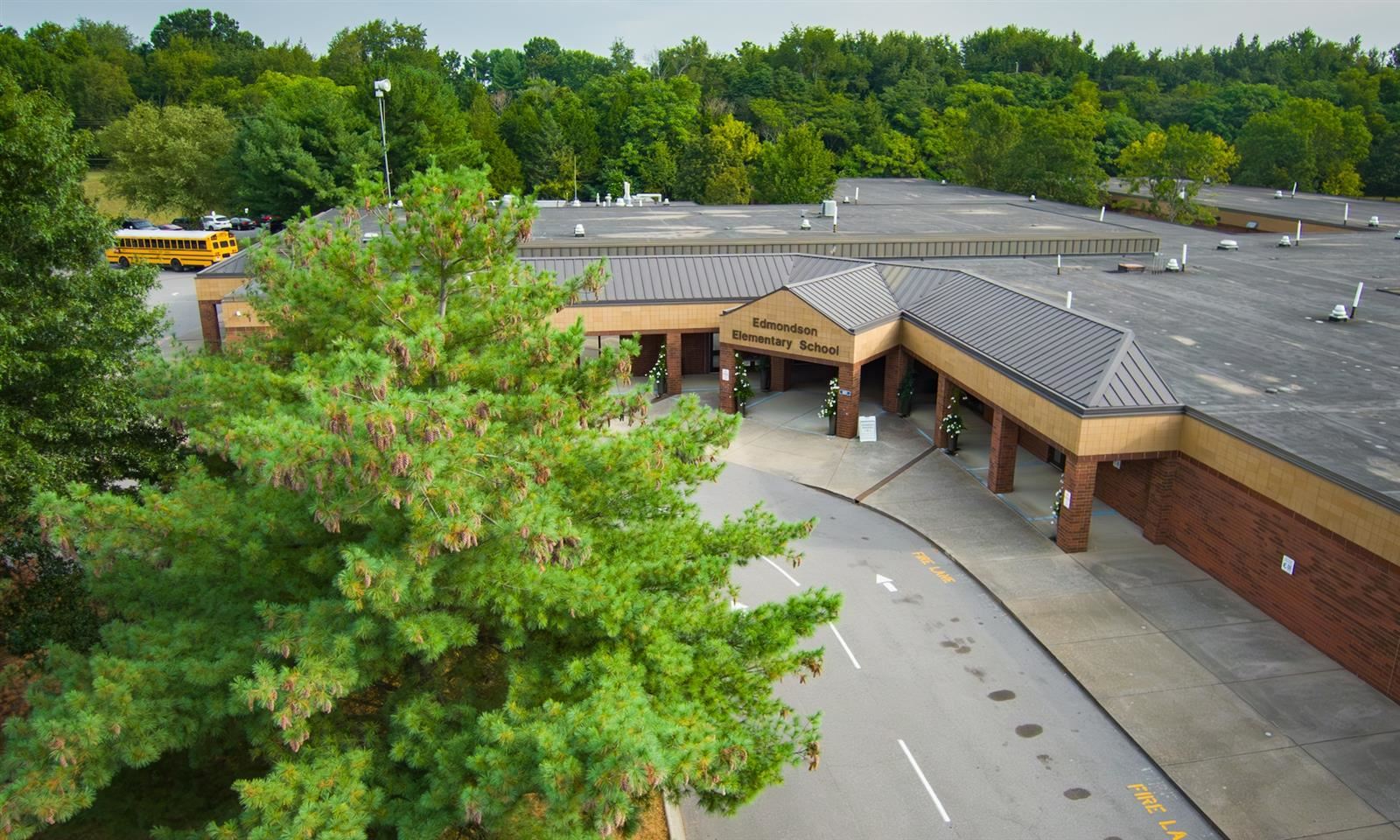 School exterior Edmondson Elementary